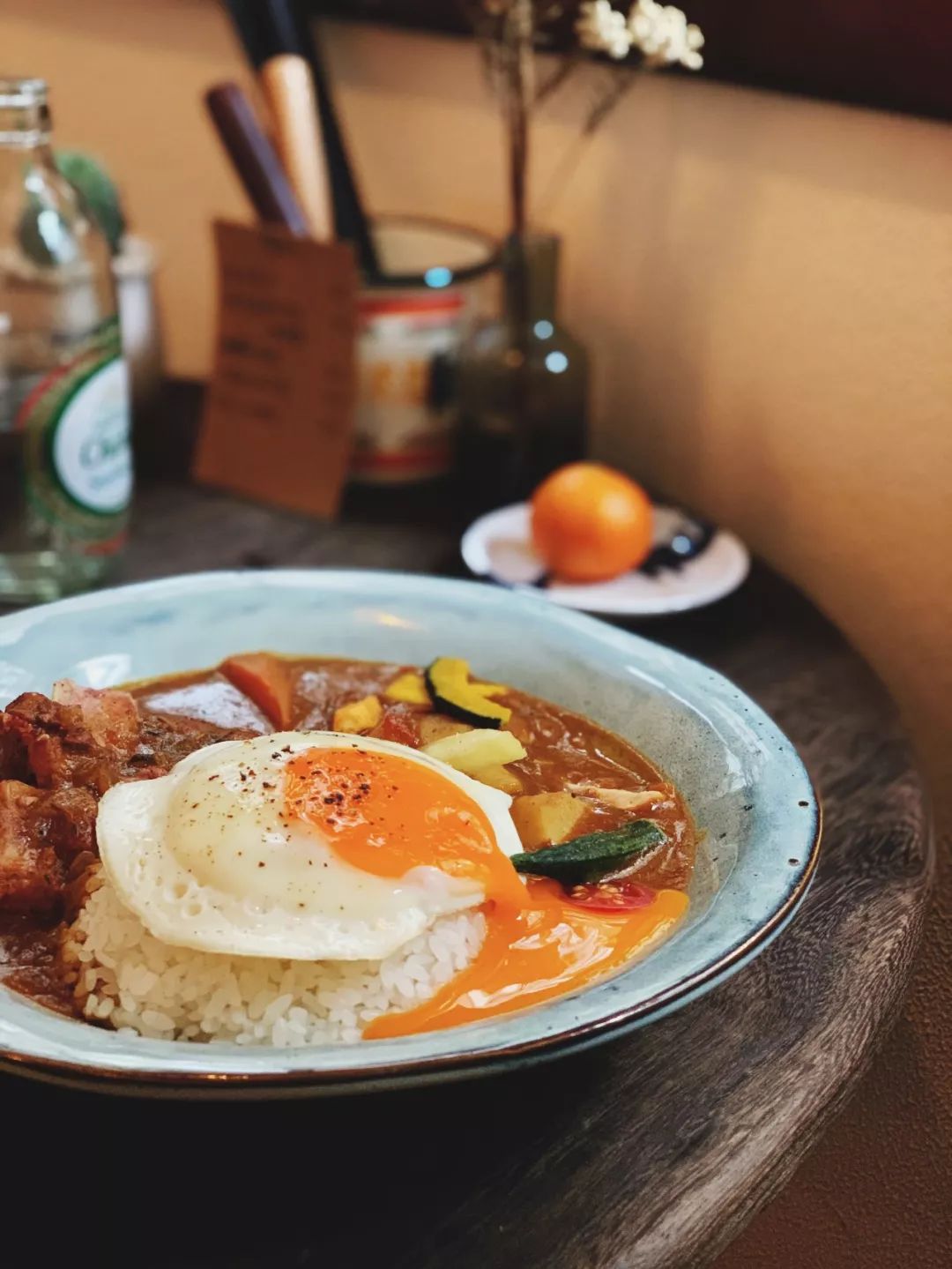 stewed beef 炖小牛咖喱饭