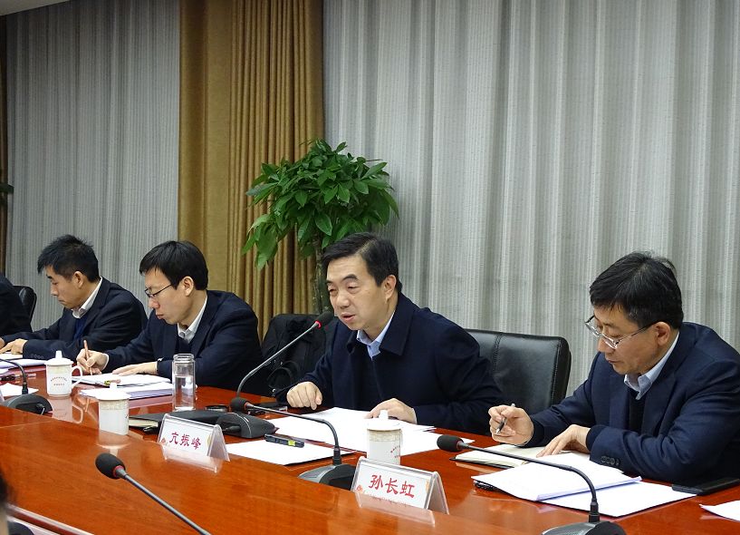 韩城市代市长亢振峰到经开区调研谋划2020年重点工作