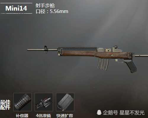 和平精英:新手最不爱用的mini14,大神却很喜欢,因为它有这个优点