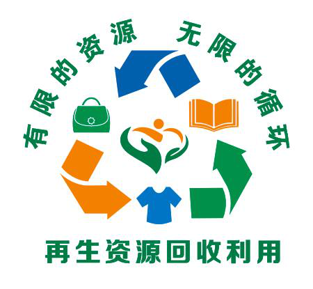 再生资源回收标志图片