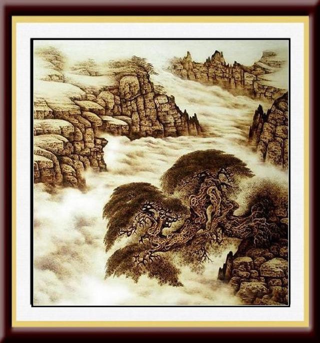 民间绝技烙画艺术欣赏