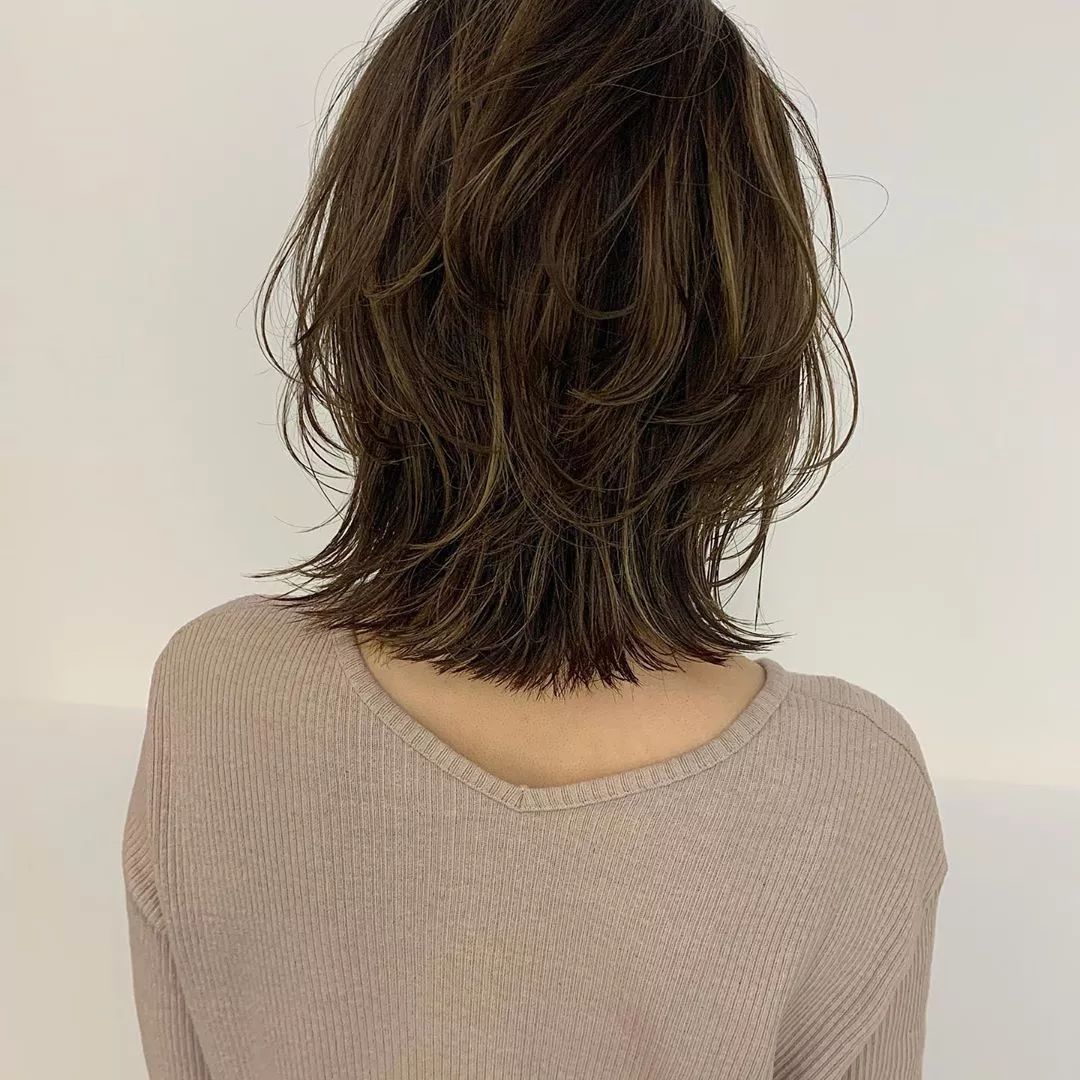 高层次的齐肩发正流行