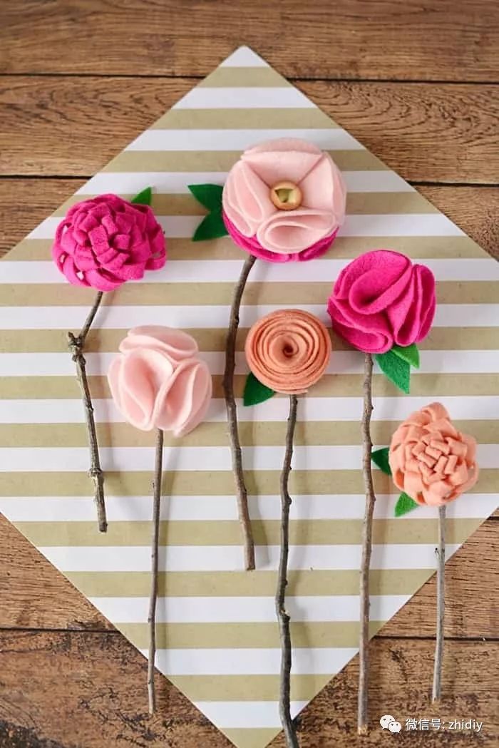 7种巧借力让你的新年不织布饰品diy独具一格附教程