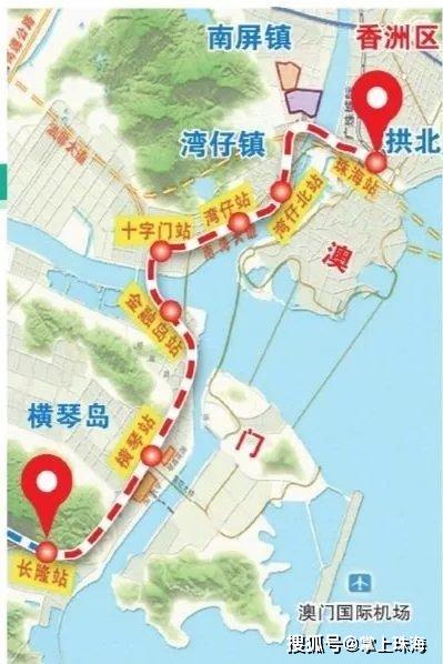 珠機城軌二期,通過跨海大橋,橫琴將與珠海機場直接連在一起,開車僅約