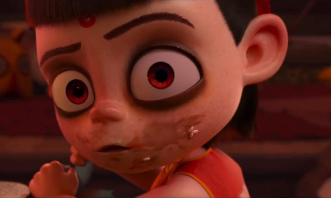 哪吒到姜子牙家拜年,一分半的视频我笑了8次,太逗了