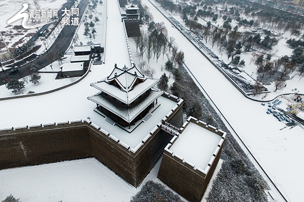 雪後大同一幅水墨丹青驚豔時光歲月