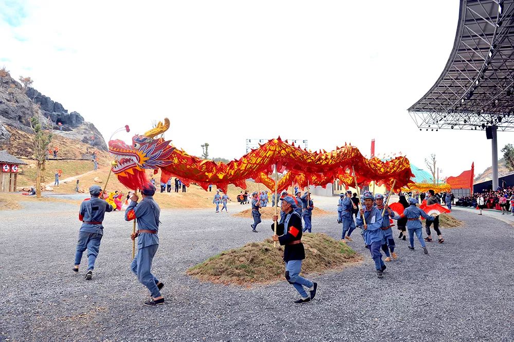 今天瑞金浴血瑞京景區盛大開業