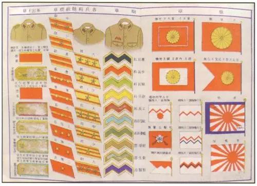 图解二战日本军队军衔及标志