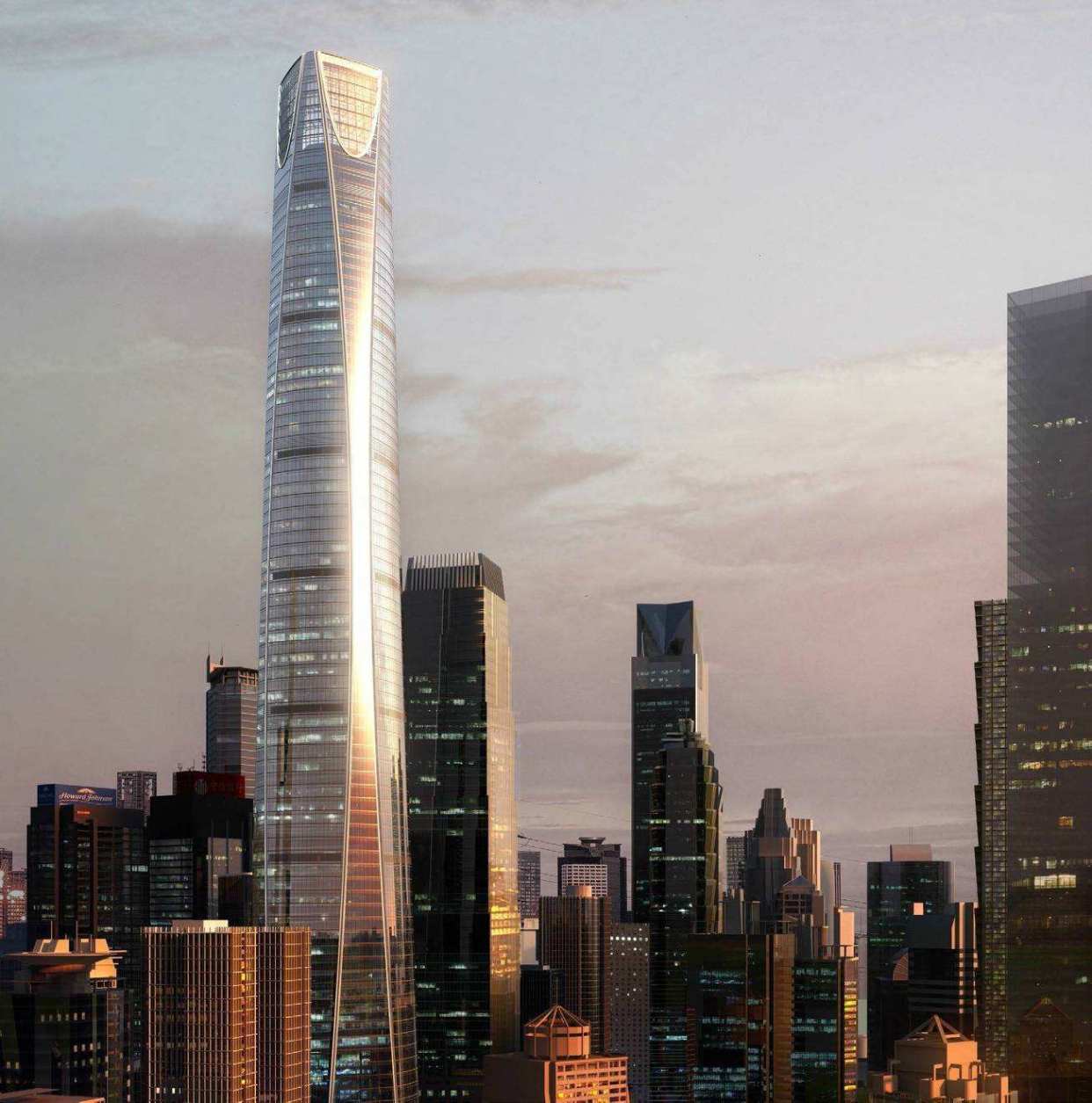 原创重庆建了很久的一个地标建筑高431米却频繁被质疑烂尾