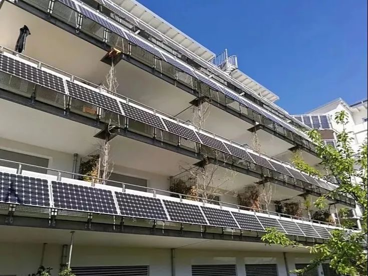 真正的墙面光伏漂亮