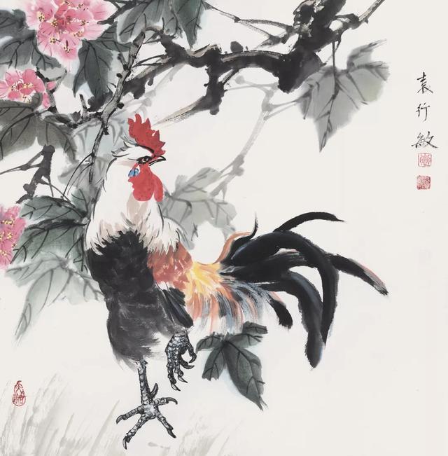 挥墨泼彩庆华诞鸟语花香迎新春陈国良师生画展