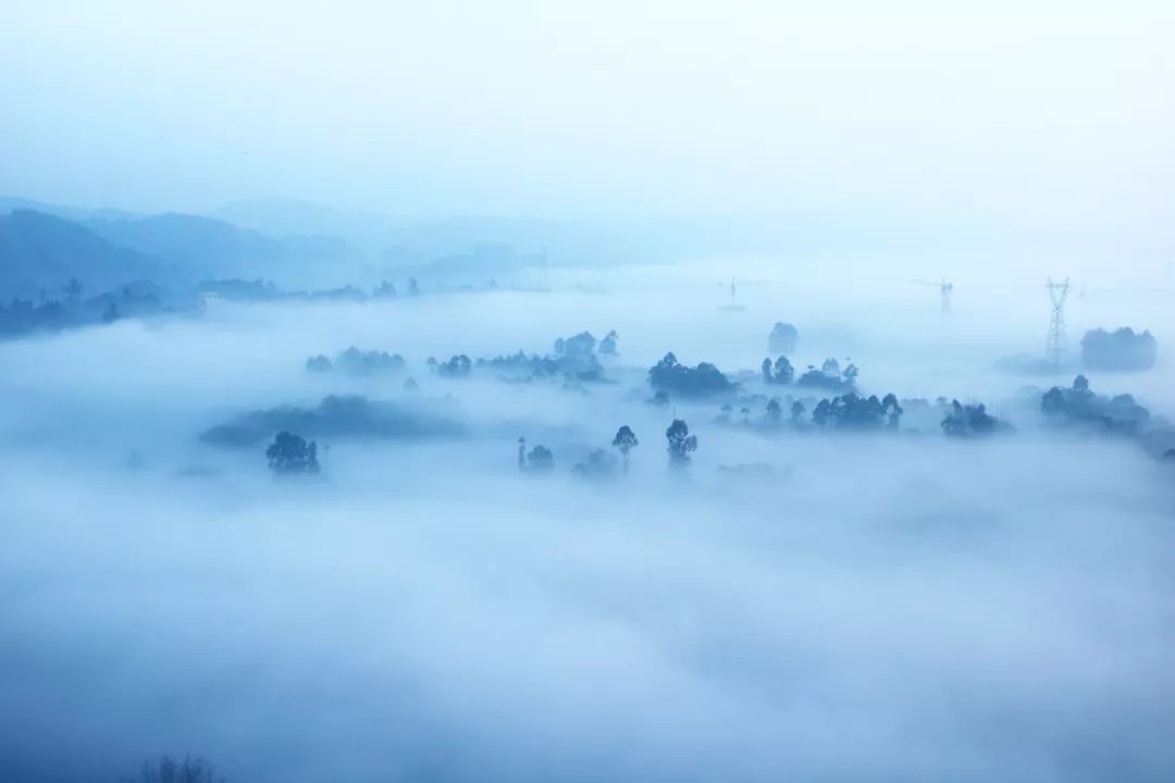 今日大霧美照爆刷朋友圈樂山這些地方仙氣十足但未來天氣卻令人