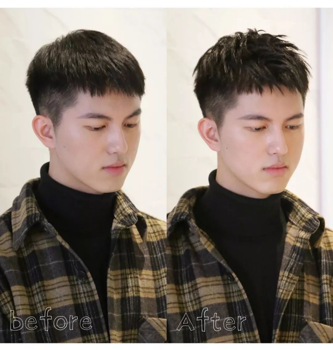 留这款男生短发不帅好难