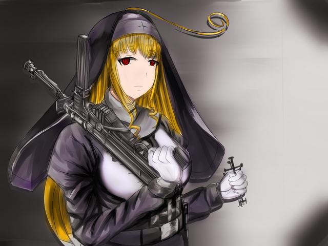 感觉日本人对修女有点误会男修女就罢了战斗修女都搞出来了