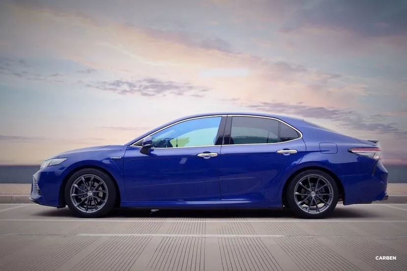 初摄八代凯美瑞混动蓝凯美瑞改装玩家