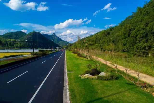 浙江最美自驾公路浦江图片