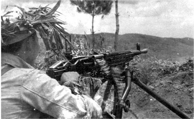 抗战最少见的重机枪捷克式轻机枪的大哥捷克造zb37气冷重机枪