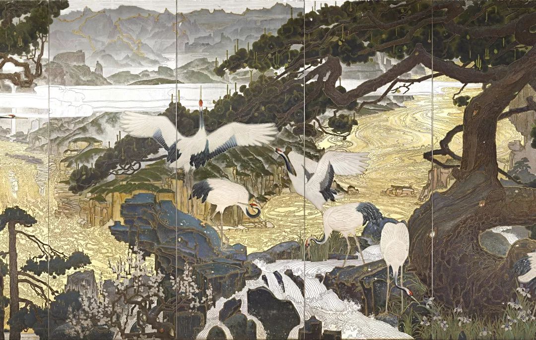 绘制:王文彬,王印泉,翟新建,杨若云等浮雕:李林琢,杜飞作者:王文彬