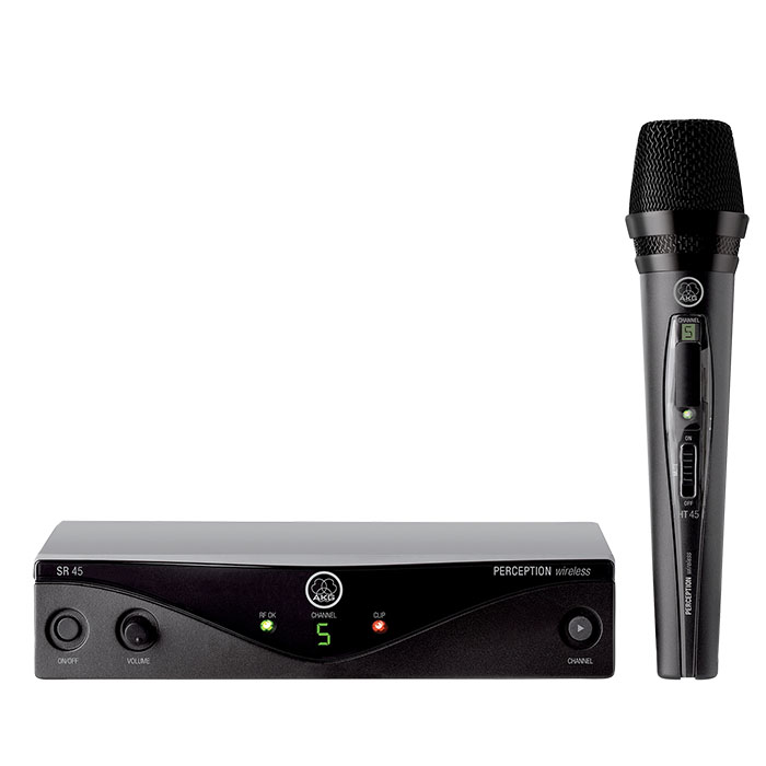 akg无线手持话筒perception45ht45