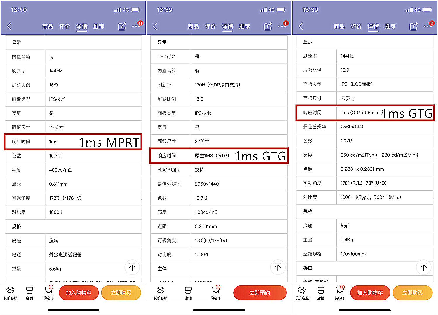 《不是所有1ms都叫Fast IPS！选择IPS电竞显示器一定要火眼金睛》