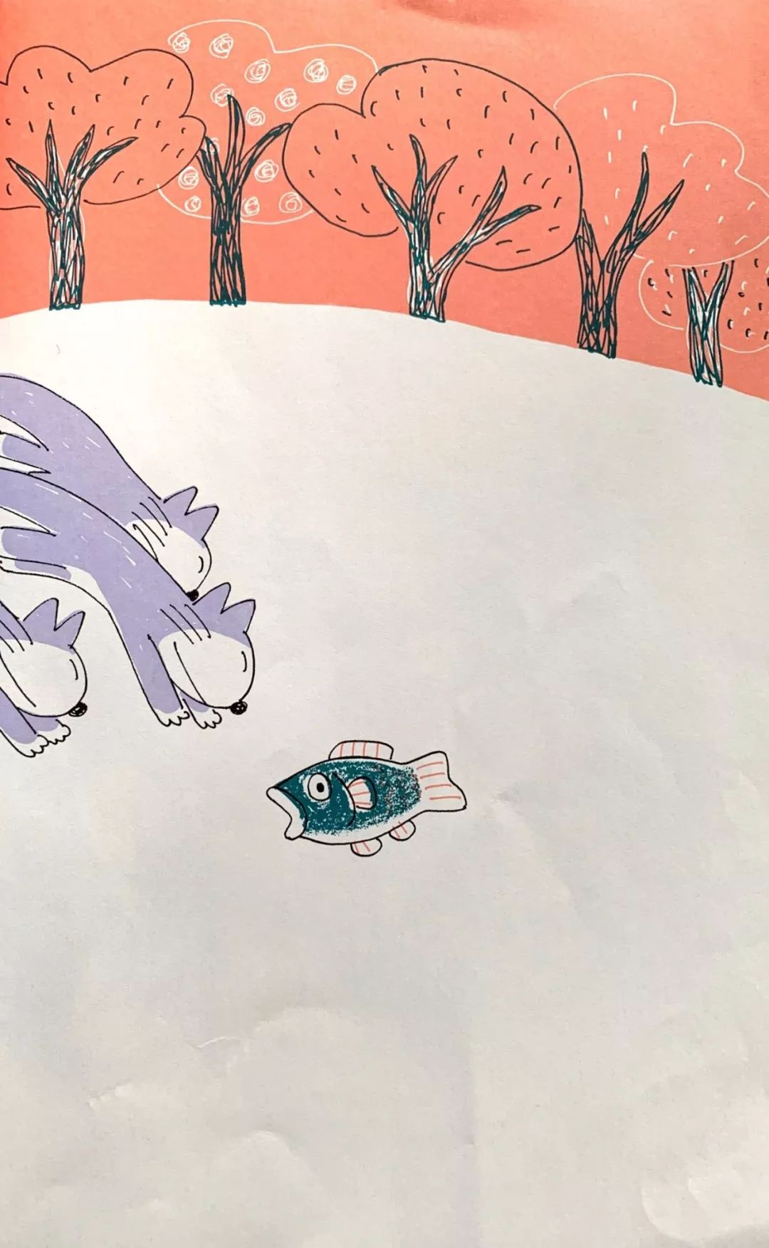 爱吃鱼的小猫简笔画画法图片步骤💛巧艺网