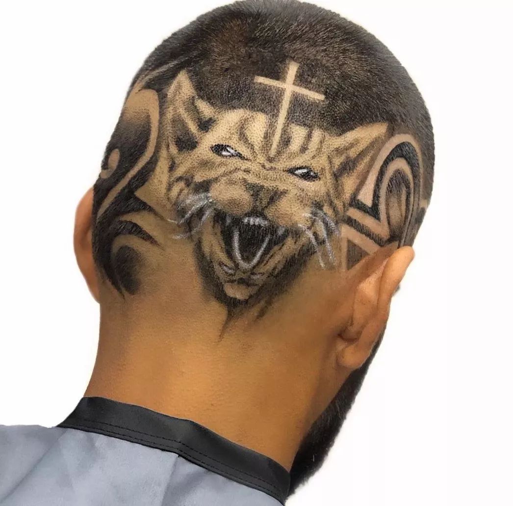 发型丨有点牛的男士雕刻