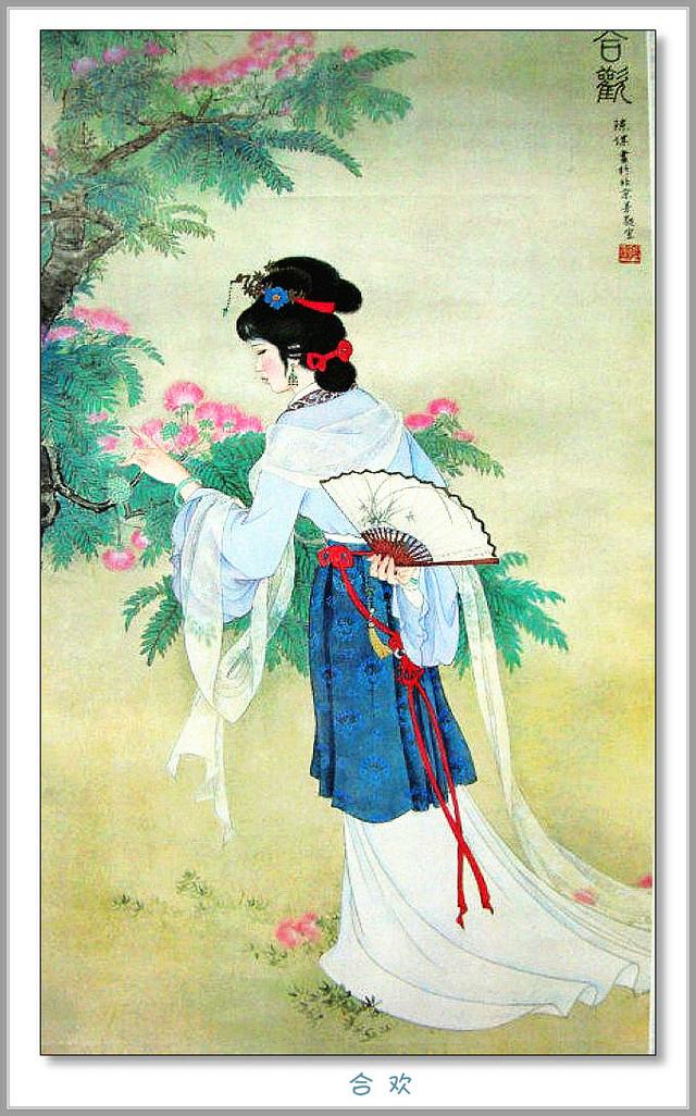 雅俗共赏陈谋人物画