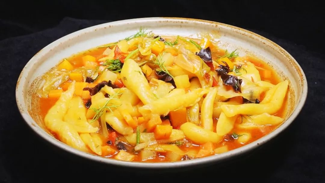 【养生厨房】今日菜谱《陕西拨鱼面》