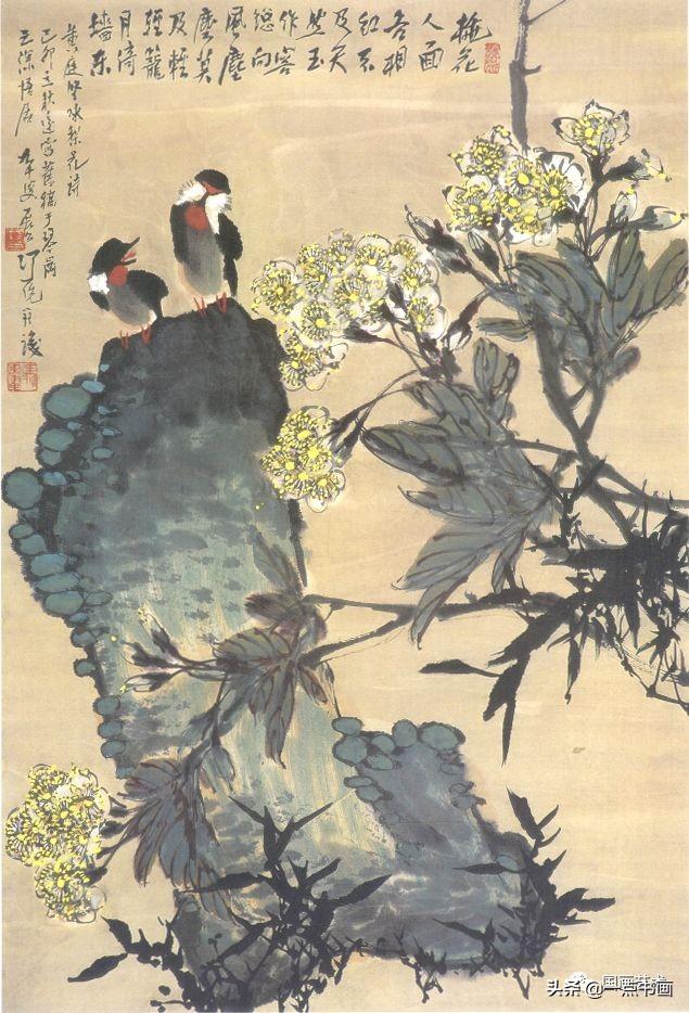 现当代名家 冯凭丨 花鸟作品欣赏