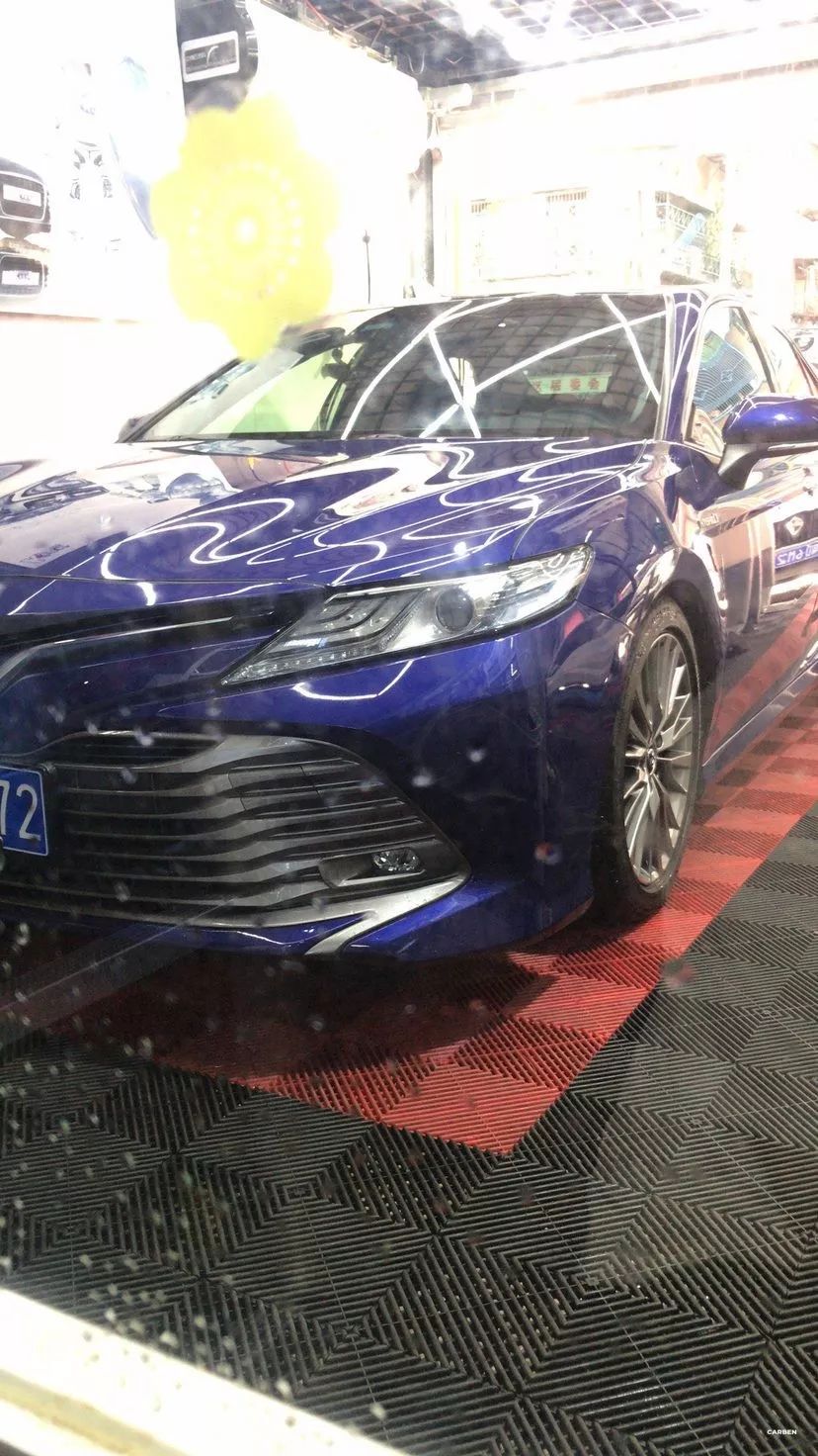 初摄八代凯美瑞混动蓝凯美瑞改装玩家