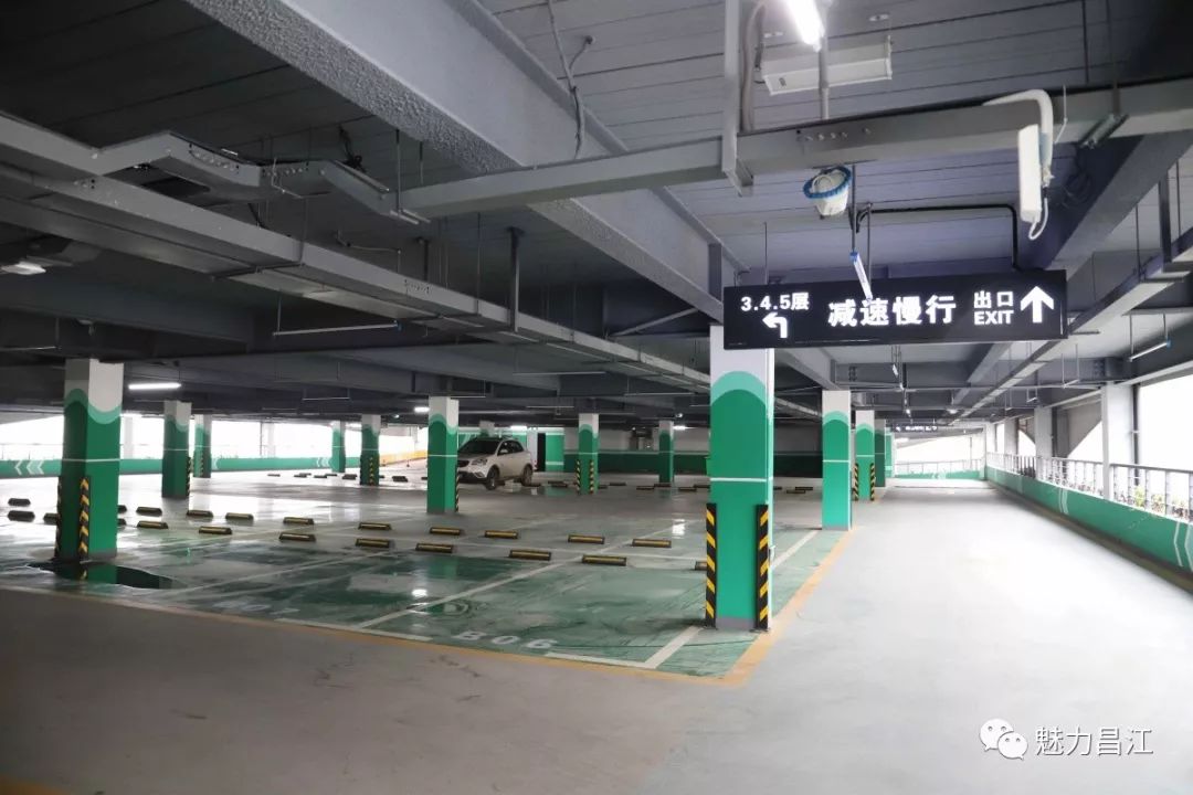 魅力昌江停车场篇科技感十足智慧停车场让停车不再难