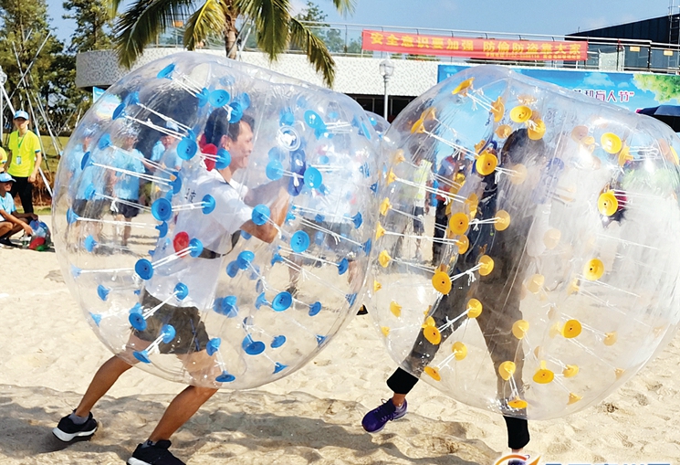 快乐碰碰球室内室外带你嗨玩