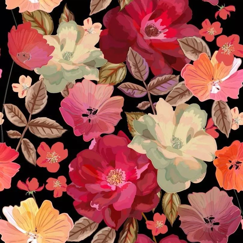 2021春夏图案趋势--空灵之花