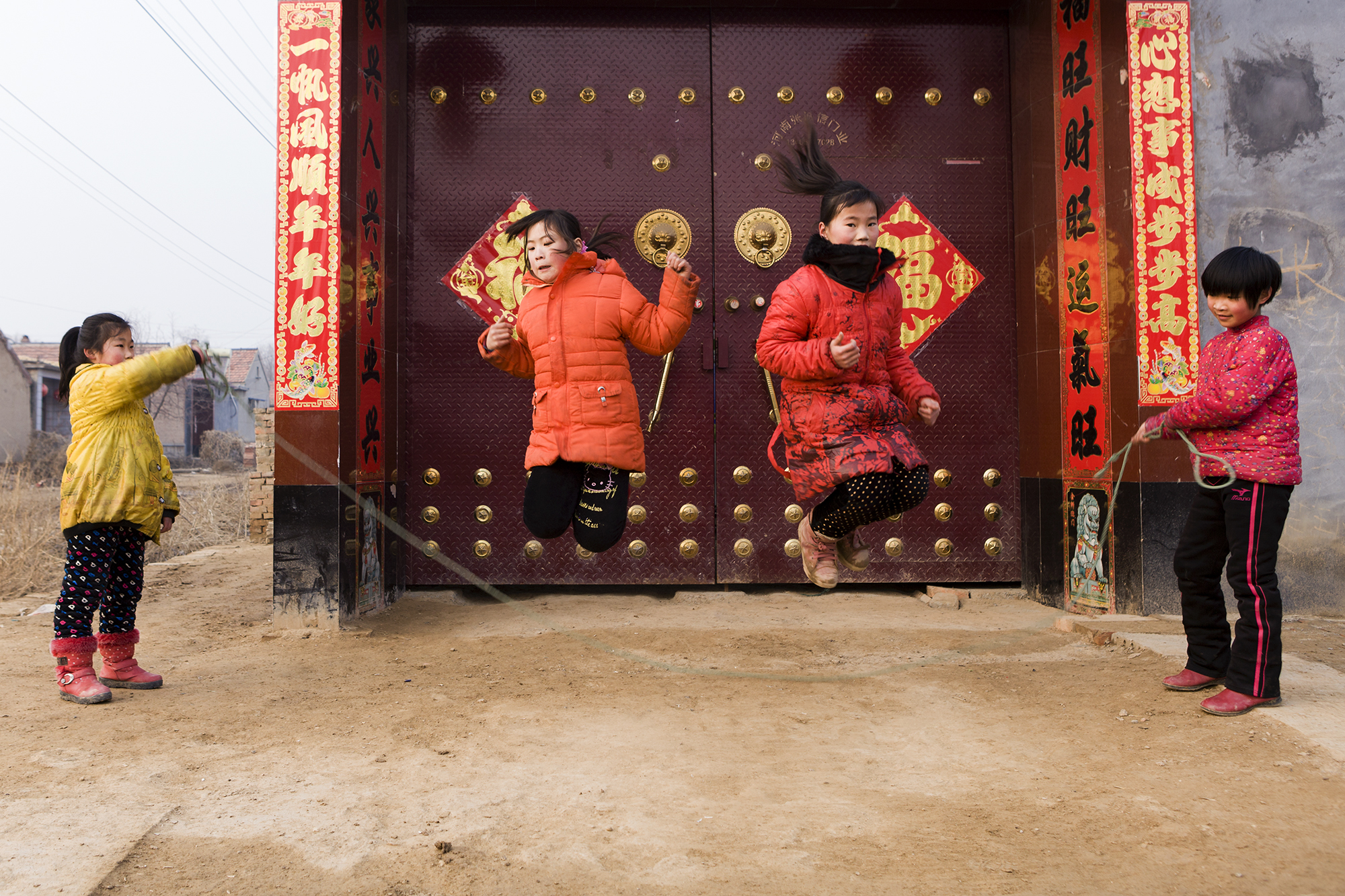 农村过年真实照片图片