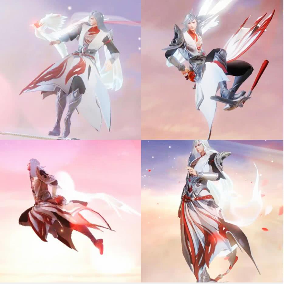 凤求凰优化后出场变御剑飞行回城有白龙吟同款爱心特下玩家真实的cp