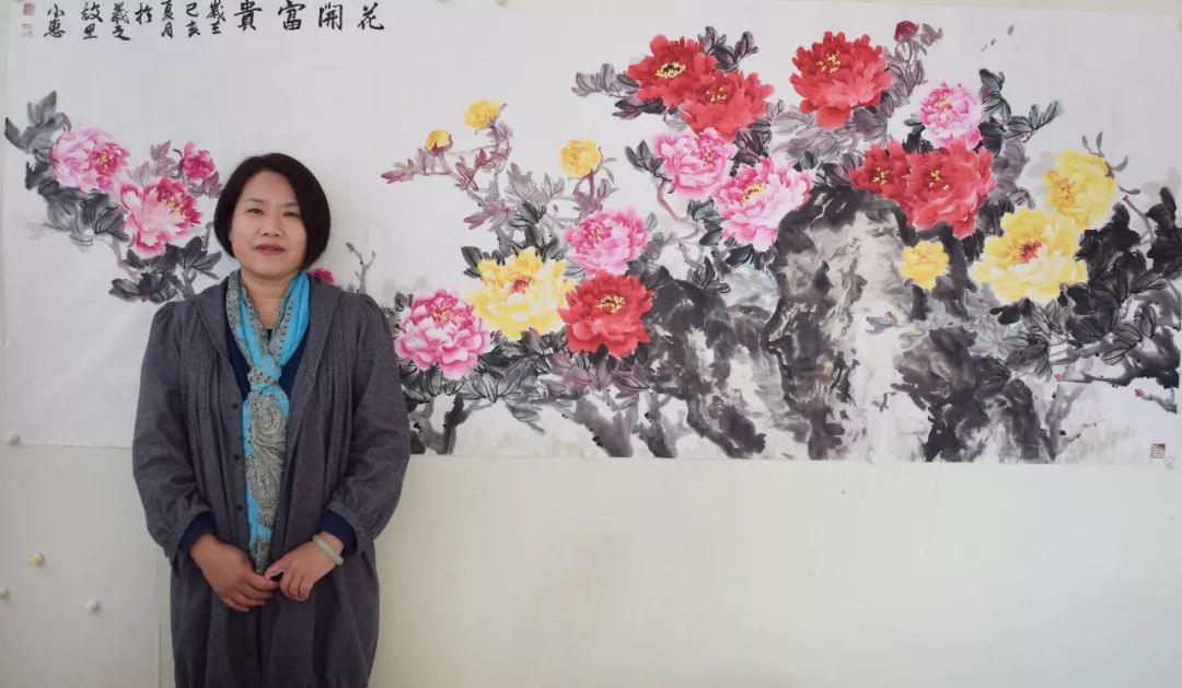 书画家影像网情钟五墨育雅韵当代艺术家孙小惠