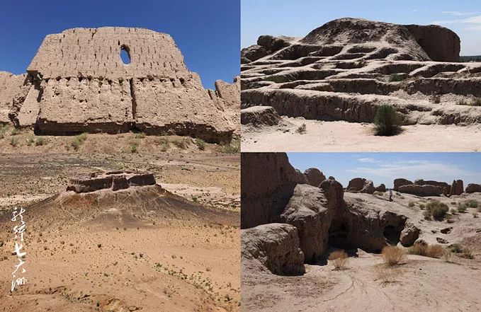 随着花刺子模王国的衰败,往日的古城,要塞,现在已经是一片废墟图片