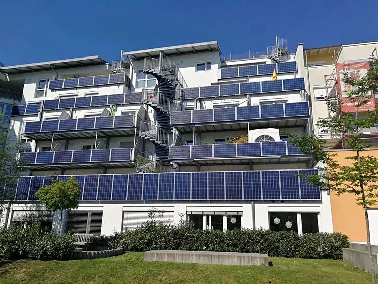 真正的墙面光伏漂亮