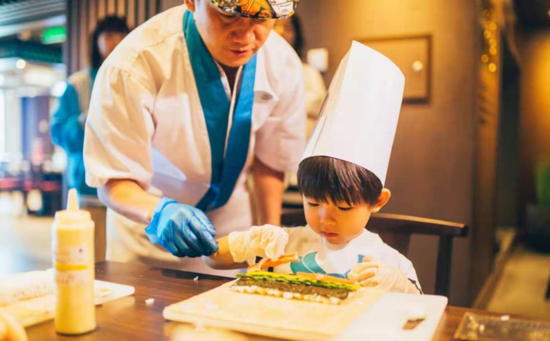 活动回顾小小料理师寿司diy