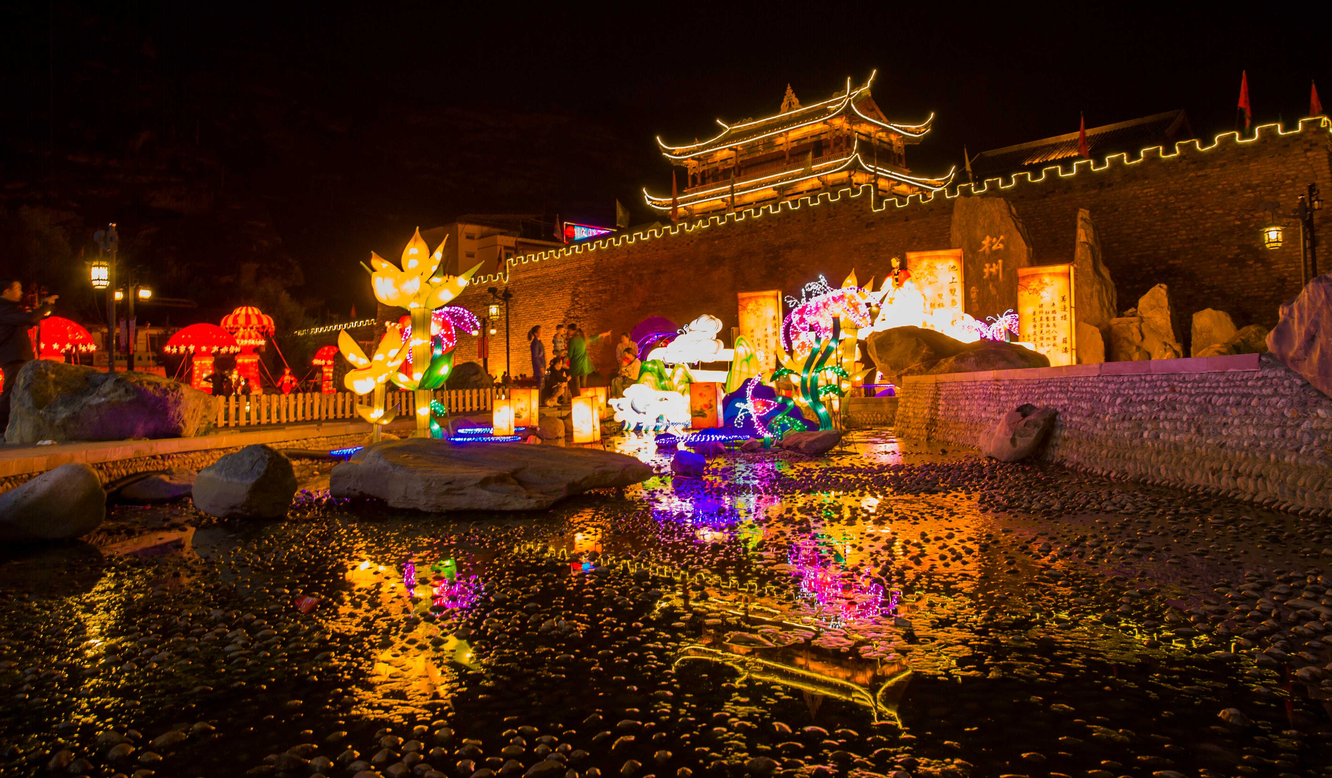 千年传奇星空闪耀松潘古城