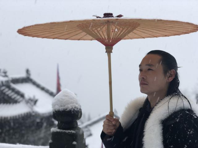 來武當山看雪,目光裡傾城的溫柔,醉倒一片溫柔的色彩