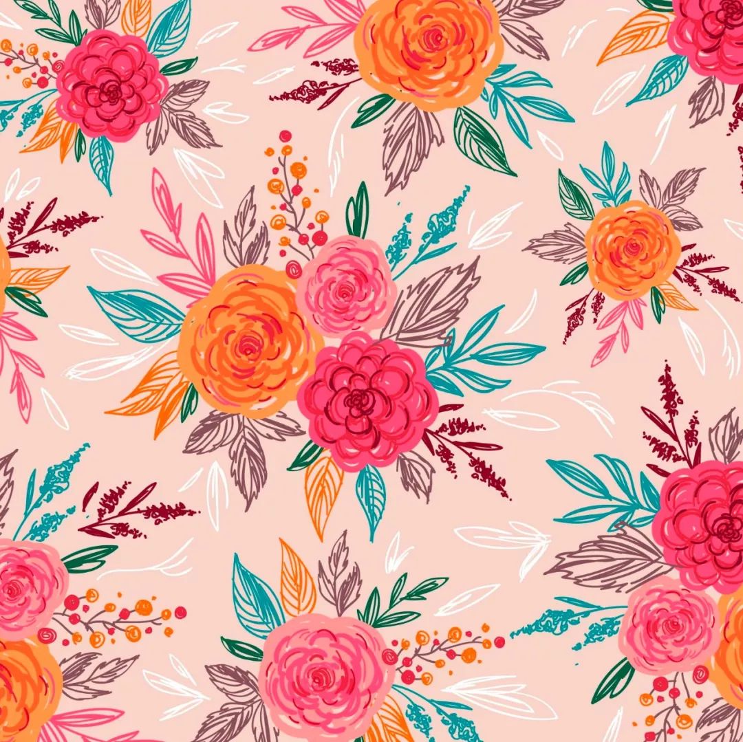 2021春夏图案趋势--空灵之花