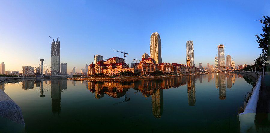 塘沽湾中建城图片