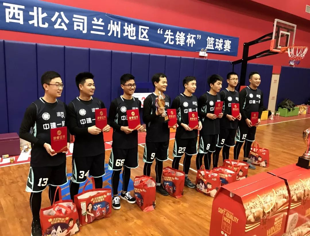队兰州二中项目代表队▲中建一局西北公司兰州地区篮球队全家福无热血