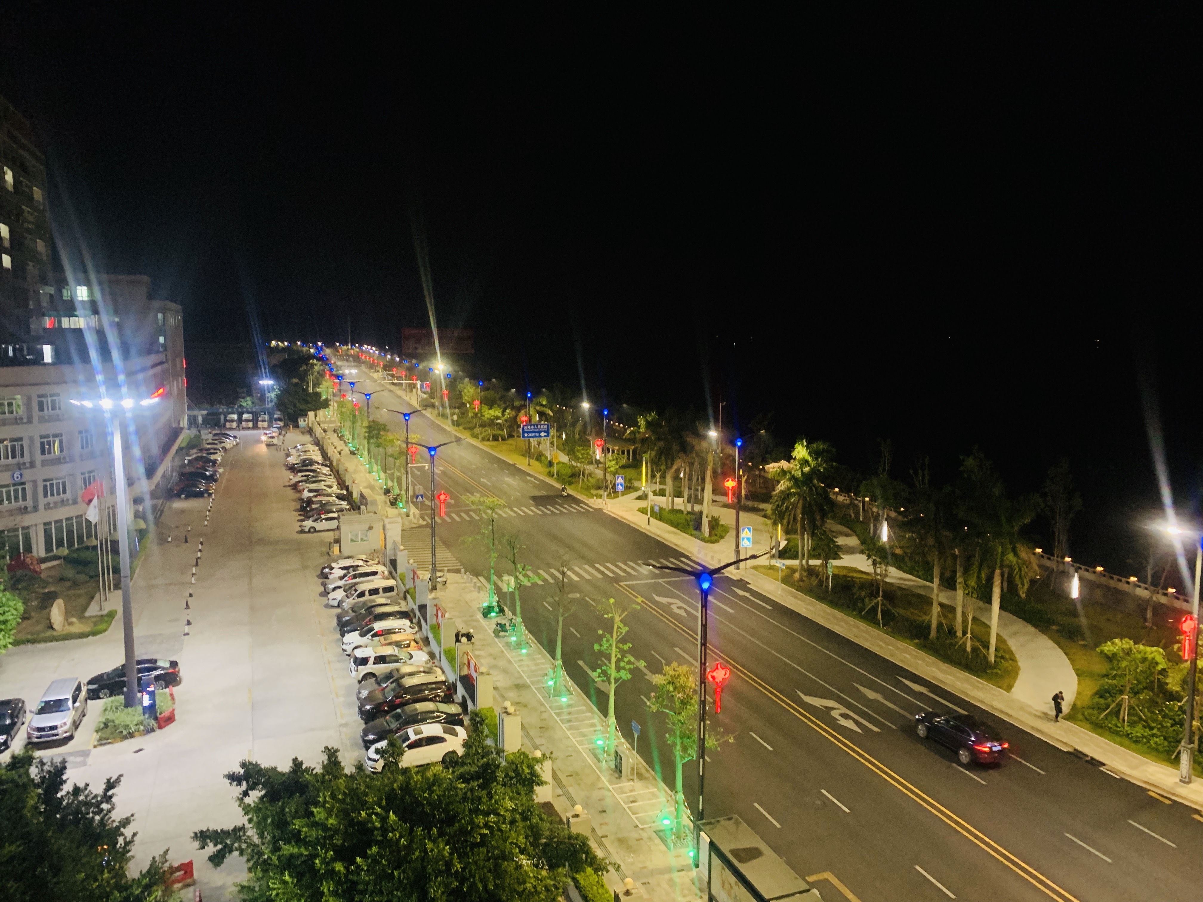 汕尾红海湾夜景图片