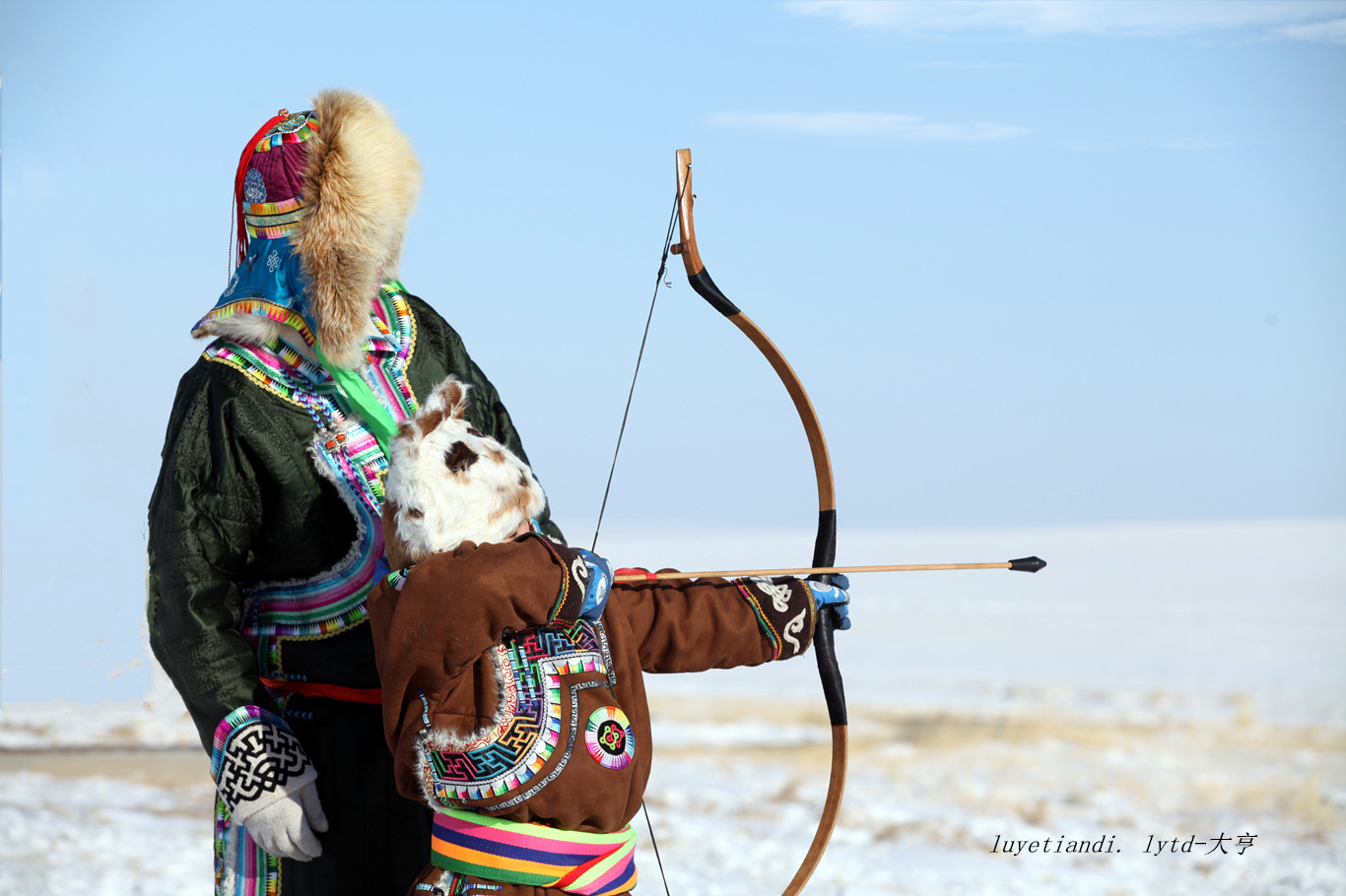 原创爱在弓箭相约十四冬魅力内蒙古