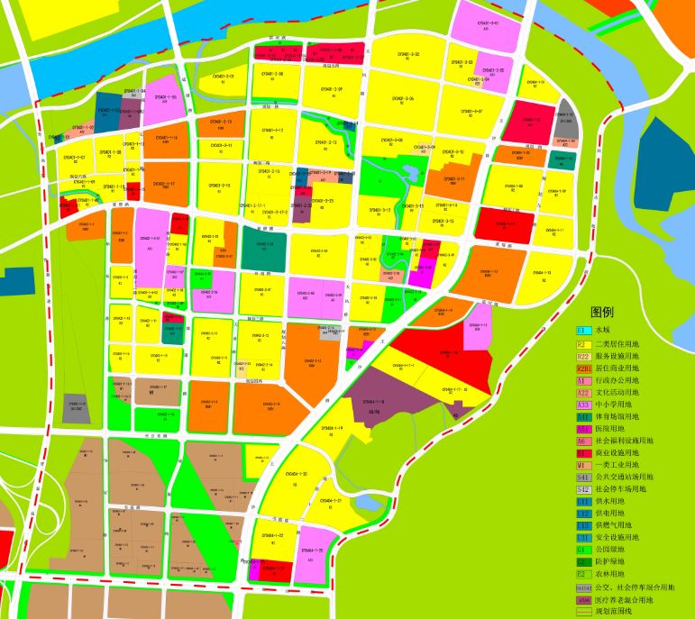 城阳四片区控规公示 涉及夏庄街道,惜福镇街道_规划
