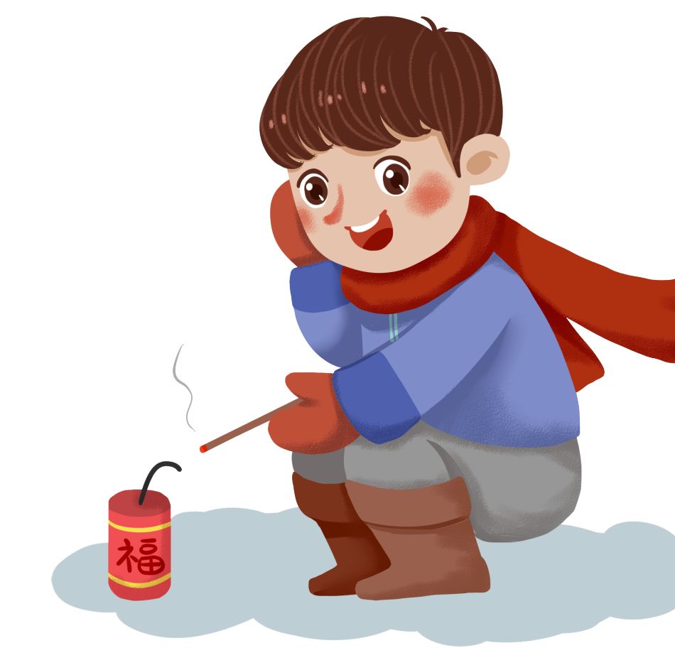 一定要注意自身安全,不要在没有家长的情况下燃放烟花爆竹,更不要在