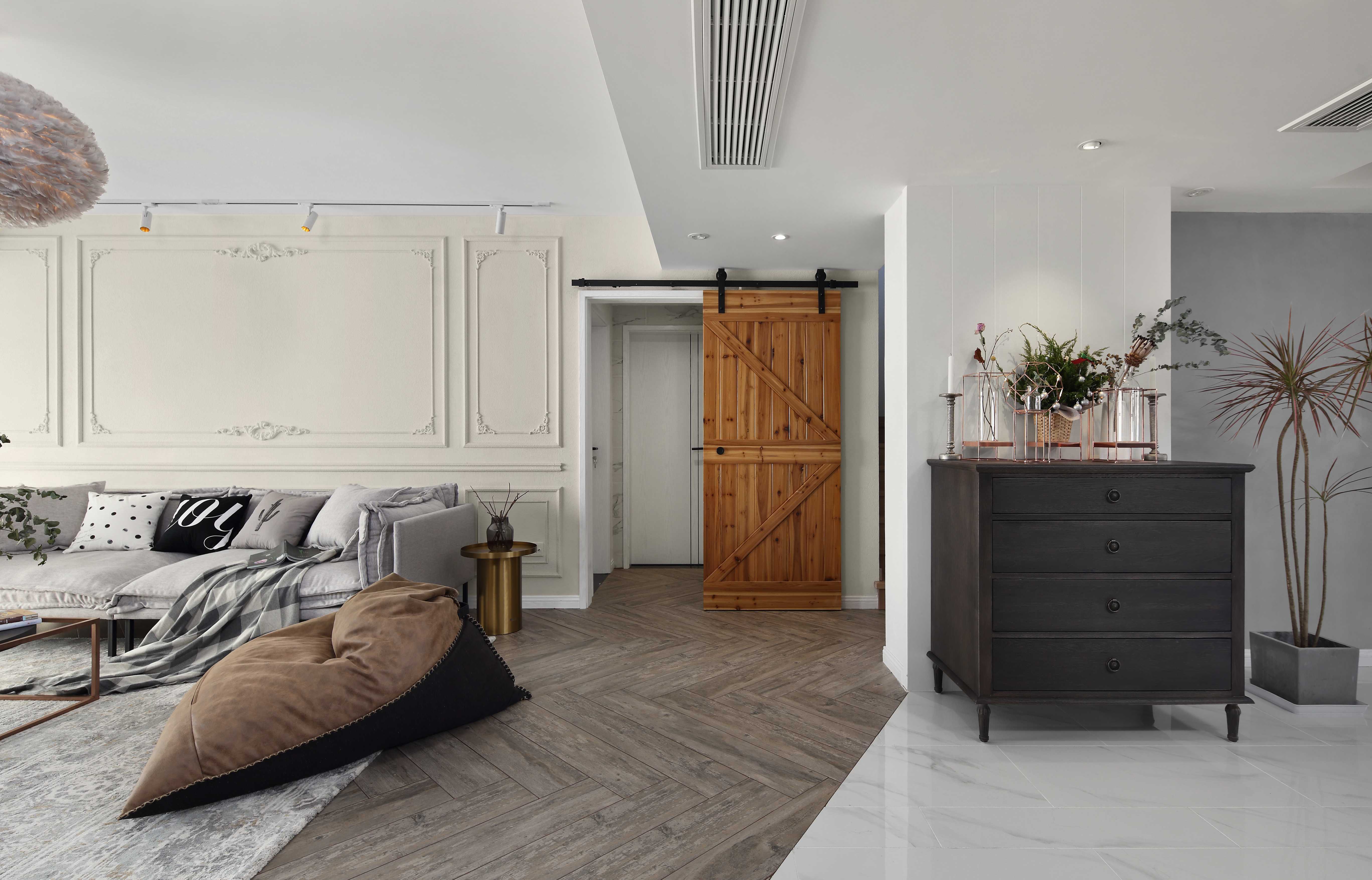 【锦华装饰装修实景案例】简单线条打造精致感