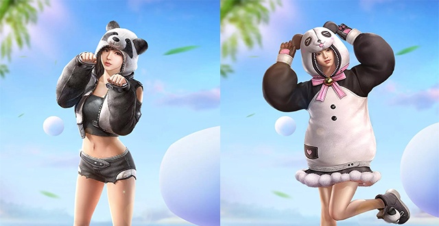 和平精英:直售商城更新4款时装,熊猫套装上线,男玩家又输了_角色